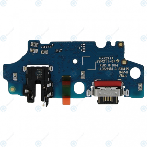 Įkrovimo lizdas Samsung A057 A05s su plokšte, ausinių lizdu ir mikrofonu originalas
